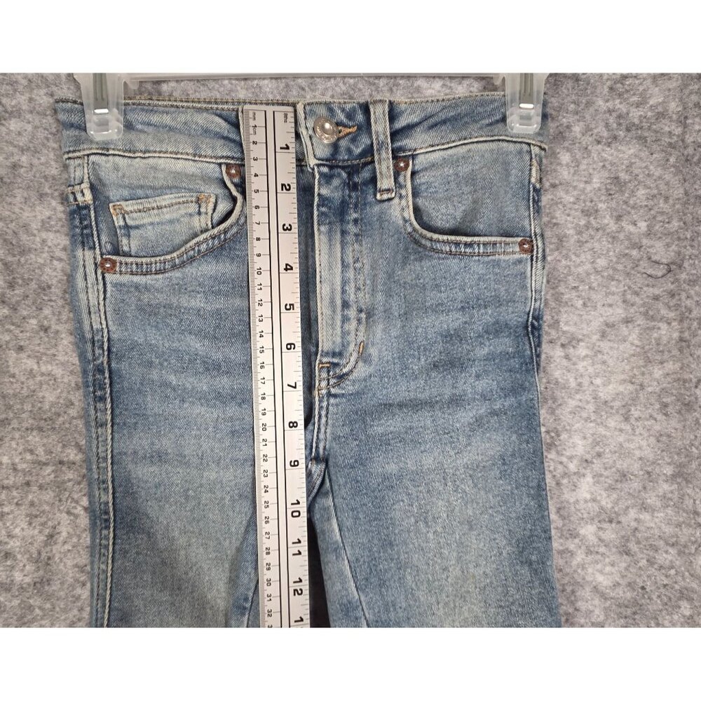 Free People We the Free Women's Casual Jeans Blue Size 24 - Picture 4 of 8
